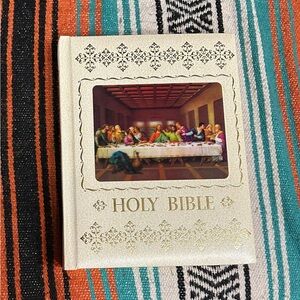 Holy Bible. Like new. Full color illustrations. 11”x9”